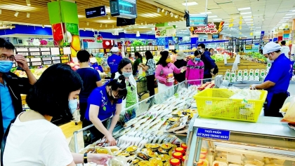 越南零售业的增长对经济的整体复苏做出了巨大贡献