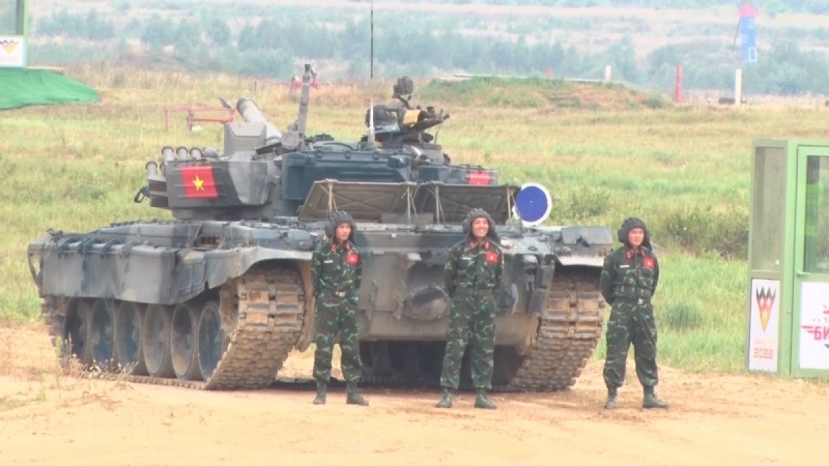 2022年国际军事比赛：越南坦克第三车组在淘汰赛中取得骄人成绩