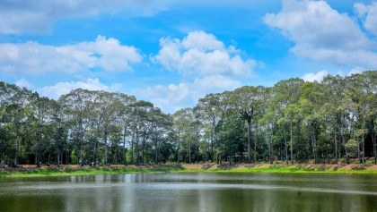 欧婆池塘、恩寺和高棉族文化博物馆遗迹区