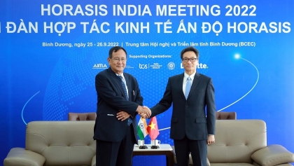 越南一向重视与印度的全面战略伙伴关系