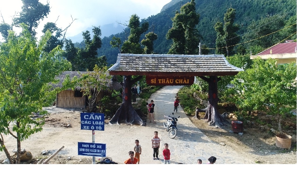 思透寨社区旅游村。图自互联网
