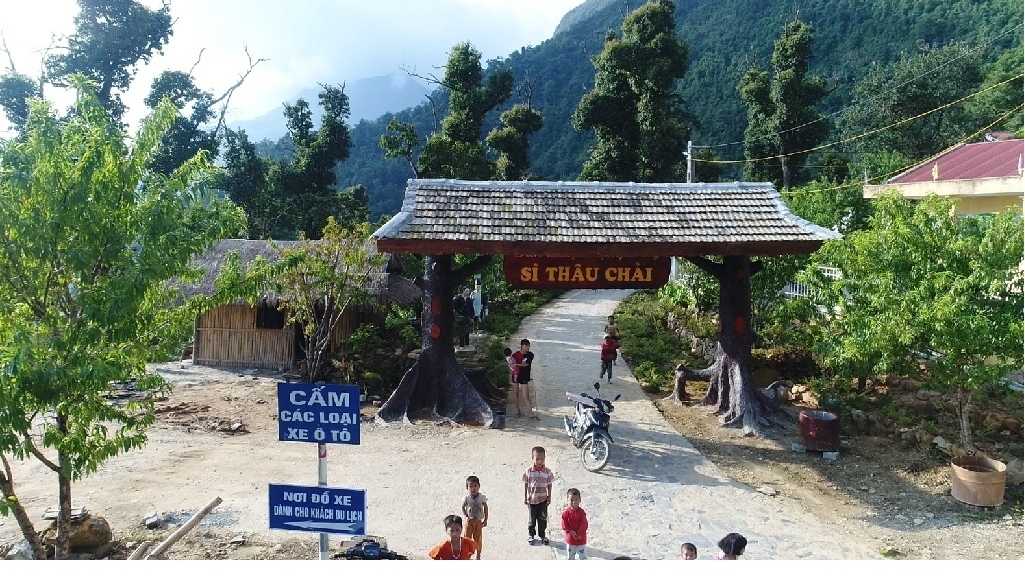 思透寨社区旅游村吸引大量游客来旅游