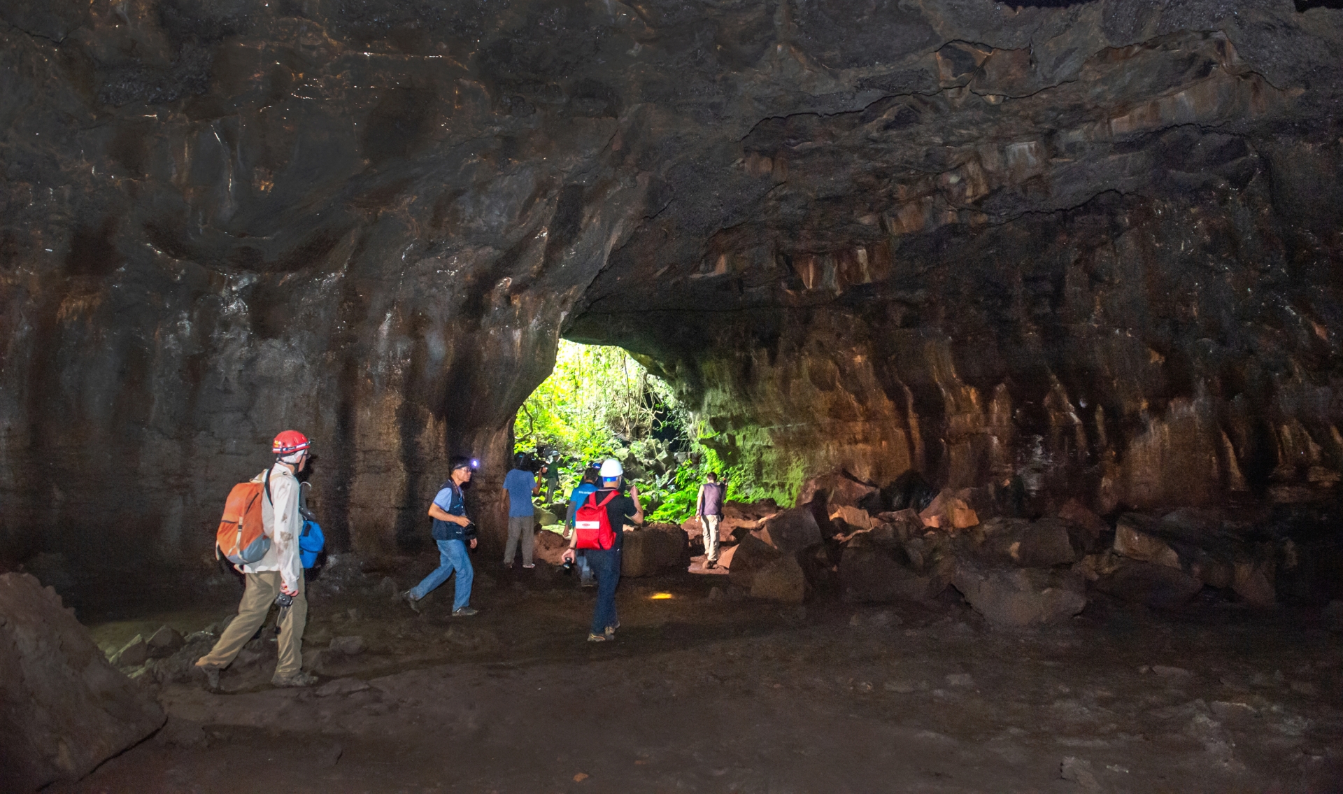 多农省克容诺火山洞穴。图自互联网