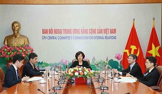 越南共产党代表团出席亚洲政党国际会议常委会第35次会议