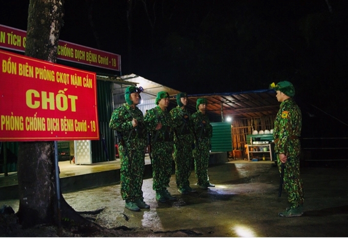 越南边防部队严打非法入境活动 积极抗击新冠肺炎疫情
